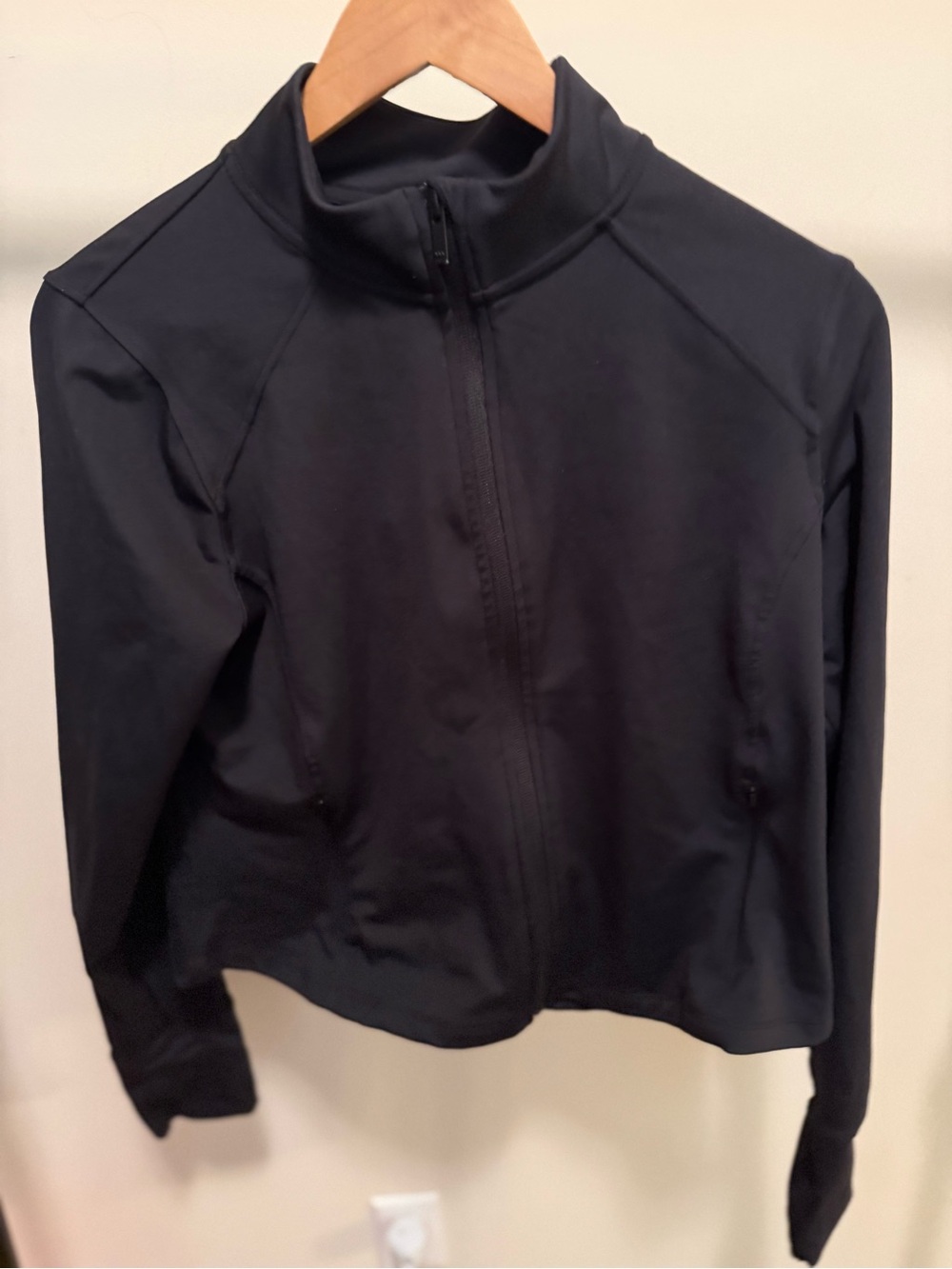 all in motion Black Women's Full-Zip Active Jacket with matching leggings